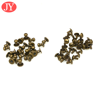 Tự làm vành đai da vòng đầu chống Brass đinh tán đinh tán núm vú đinh tán đinh tán - Product Image 5