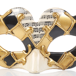Mascarade de fête en plastique, <span class=keywords><strong>demi</strong></span>-<span class=keywords><strong>visage</strong></span> vénitien traditionnel, <span class=keywords><strong>dessin</strong></span> à la main, pour le carnaval Musical de venise - Product Image 5