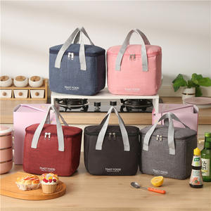 Sac à déjeuner isotherme Teast Food rose 12L, glacière portable pour pique-nique et usage quotidien - Product Image 2
