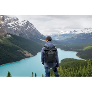 Mochila para portátil BAI ROLL de 15 pulgadas, merchandising personalizado - Product Image 6