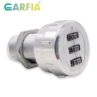 Code Combinaison Cam Lock Argent Alliage de zinc Cabinet Master Lock Combinaison Cadenas Mot de passe Boîte Aux Lettres Cam Lock