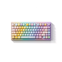 Akko Colorful Cats Keycap Set Custom Dye-sub PBT Keycaps Language Custom Cat Themed Keycaps
