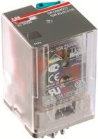 Relais d'interface 1svr405621r6000 Cr-u048dc2, bobine 48V, 2 contacts (SPDT), montage sur rail DIN, série Cr
