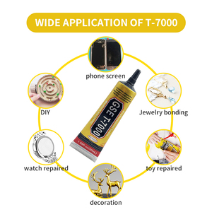 T7000 110ml sản phẩm điện tử màn hình sửa chữa keo đen điện thoại di động màn hình keo sửa chữa bìa sau vỏ ngay lập tức dính - Product Image 5