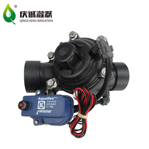 Vanne solénoïde électrique en plastique de 4 pouces pour l'irrigation à distance des aménagements paysagers - Product Image 2