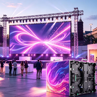 Pantalla LED de Alquiler para Exteriores TOPvision P1.95 P2.6 P2.976, 500x500x500/1000mm, IP65 Impermeable, Alta Definición, para Actividades al Aire Libre