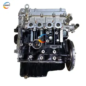 Yüksek kaliteli CA4GA1 araba motor tertibatı 4 silindir CA4GA1 FAW Xiali N5 N3 N7 için 1.3L gaz motoru