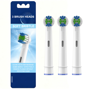 Têtes de rechange pour brosse à dents électrique compatibles avec <span class=keywords><strong>Oral</strong></span> <span class=keywords><strong>B</strong></span> Style, nettoyage en profondeur, OEM personnalisé disponible - Product Image 3