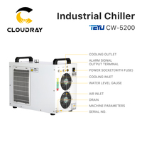 Cloudray S & A Refroidisseur d'eau CW-5200 Machine de refroidissement Machine de gravure de découpe laser CO2