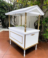 Amina Craft Aangepaste Morden Bruiloft Houten Kar Bloem En Candy Winkelwagen Voor Bruiloft Decoratie