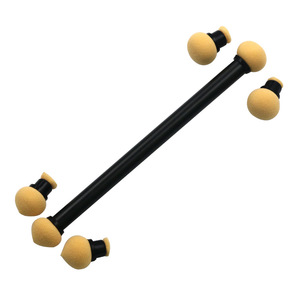 Pinceau à ongles en silicone avec manche en acrylique, embout serti, stylo dégradé et estompeur, double tête, lavable, remplaçable, outil de manucure - Product Image 2