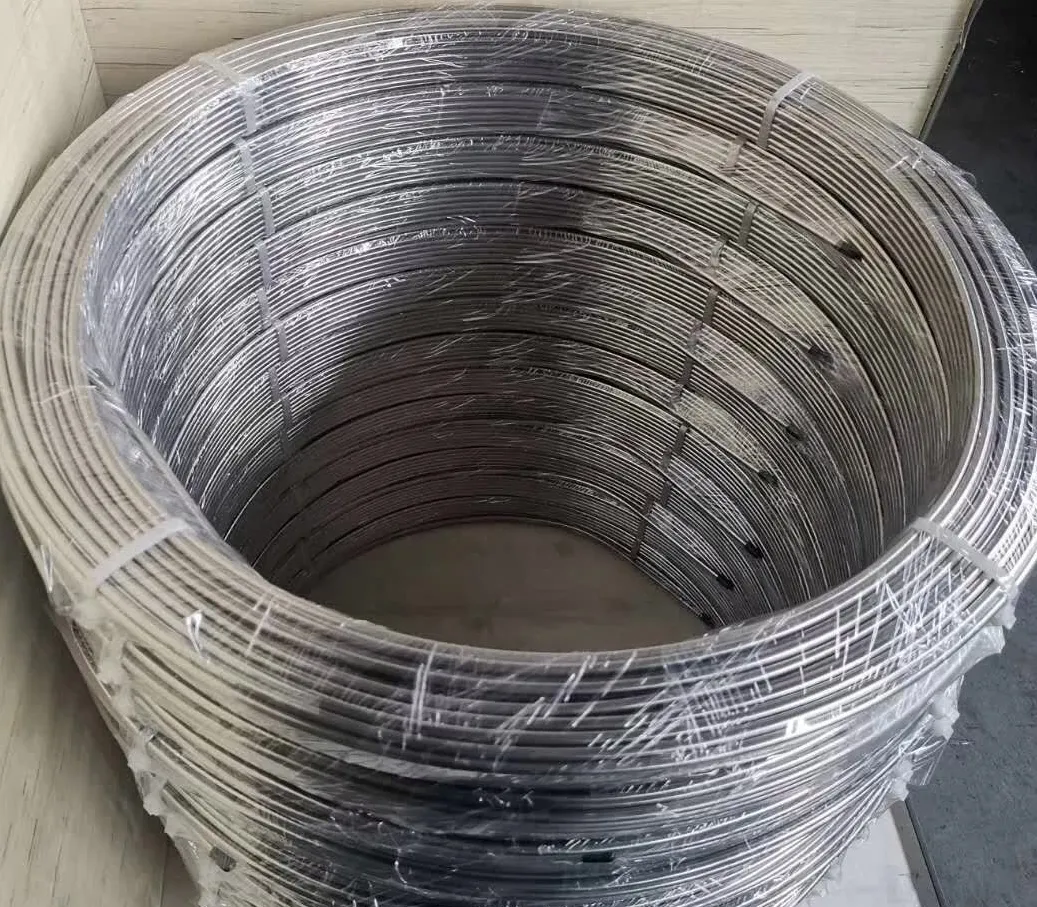 ASTM A269 A213 TP316L stainless steel seamless bright annealing tube capillary tube