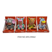 Adorables Muñecas de Silicona de 8 Pulgadas, Muñecas Africanas Realistas de Vinilo, Muñecas Negras Americanas Reborn, Juguetes para Niños