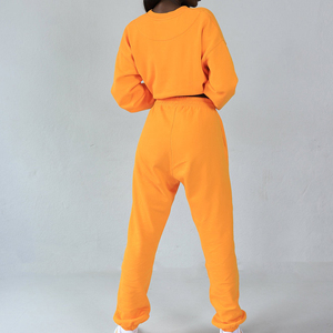 Pantalon de survêtement thermique pour femme avec taille élastique - 100% coton respirant et chaud pour l'hiver - Product Image 4