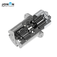 Pompe à engrenages micro sanitaire en acier inoxydable haute pression sans fuite avec moteur Fabricant OEM pour le contrôle des fluides