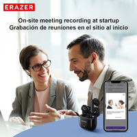 Erazer XT92pro AI Smart pour écouteurs Bluetooth semi-écouteurs style haute définition appel qualité réduction de bruit TWS casque