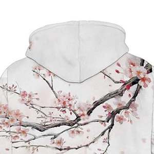 Sweat à capuche léger en coton mélangé pour homme, disponible dans toutes les tailles, sweat à capuche imprimé personnalisé pour homme, mode hiver. - Product Image 4