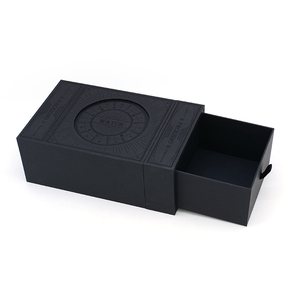 Seismo-caja de cartón para reloj, LOGO negro mate personalizado abierto para pop-up automático, regalo de lujo, embalaje de papel - Product Image 2