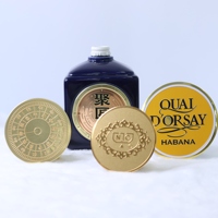 Etiqueta de Vino con Textura Metálica Holográfica en Relieve, Adhesivo de Aluminio para Placa de Identificación, Etiqueta para Whisky, Vino Tinto, Botella de Cerveza