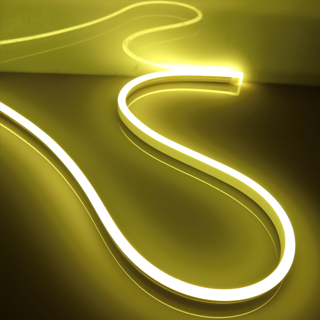 Neon Strip High Lumens Silicon Led Neon Flex 12V Strip 6Mm 1 Cm Rgb Led Neon Flex Strip Light 220V for Ceiling