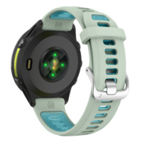 Bracelet de montre en silicone bicolore Eraysun, luxe et mode, pour Garmin Forerunner 970