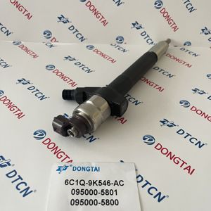 Inyector de combustible Common Rail, inyector diésel original 6C1Q-9K546-AC 095000-5800 095000-5801 para FORD Transit - Product Image 3