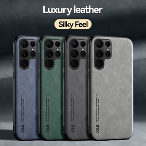 Étui en cuir de mouton magnétique pour Samsung Galaxy S22 Ultra S21 S20 FE Plus Note 20 A51 A71 A13 A73 S23 A52 <span class=keywords><strong>A53</strong></span> 5G housse souple - Product Image 2
