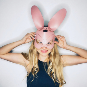 <span class=keywords><strong>Masque</strong></span> de <span class=keywords><strong>lapin</strong></span> <span class=keywords><strong>sexy</strong></span>, oreilles de <span class=keywords><strong>lapin</strong></span>, demi-<span class=keywords><strong>masque</strong></span> pour femmes, rose, noir, blanc, cuir PU, costume de cosplay, fête, mascarade, Halloween, jeux de bar - Product Image 3