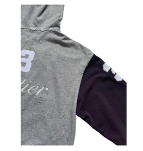 เสื้อฮู้ดดี้ผู้ชายผ้าฝ้ายทรงหลวมสไตล์วินเทจปักลายโลโก้ตามสั่งคุณภาพสูงขายส่งแบบซิป - Product Image 6