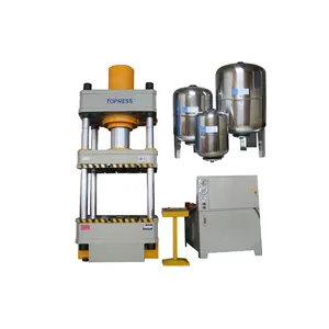 Mesin Press Hidrolik Kinerja Tinggi J & Y Tangki Minyak Aluminium Uji Tekanan Tangki Hidrolik