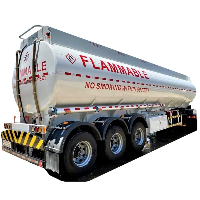 Stable Oil Transport Tank Semi Trailer