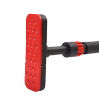 Barre de traction pour entraînement de force, antidérapante, pour dips, durable, largeur réglable, pour usage domestique, à fixer sur le cadre de porte