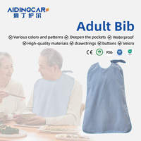 Vente chaude Tablier imperméable pour adultes, léger, respirant, réutilisable, durable, lavable, à la mode, pour hommes et femmes âgés