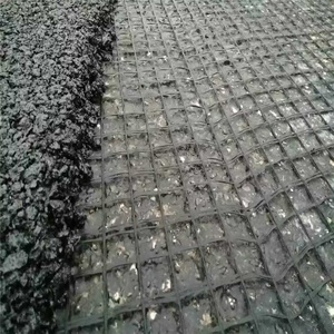 100kn bitum-Tráng hai trục nhựa đường gia cố sợi thủy tinh geogrid cho xây dựng đường <span class=keywords><strong>Composite</strong></span> sợi thủy tinh geogrid - Product Image 3