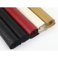 Tissu en cuir synthétique PU personnalisé pour fabricants de sacs tissu en cuir végétalien recyclé coton métal soie