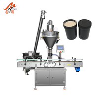Machine de remplissage semi-automatique de sachets préformés avec peseuse à vis sans fin 5-500g haute précision pour poudre d'épices et de protéines