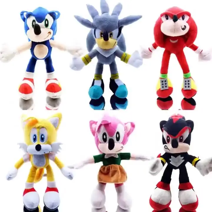 Nuovo peluche Super Sonic Super Sonic Tarsnack Hedgehog Doll regalo per bambini peluche sonic