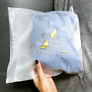 Bolsa de Plástico Transparente con Cierre, Personalizada, de EVA Esmerilado, para Ropa, Camisetas - Product Image 4