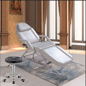 Professional Facial Table Beauty Chair for Salon PVC Leather Facial Bed for Massage Waxing With <b>Stool</b> - Product Image 6