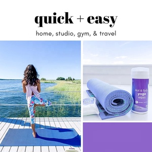 MeiFan Lingettes de Yoga Désinfectantes pour Tapis et <span class=keywords><strong>Corps</strong></span> au Studio Gym Spa et Fitness - Product Image 3