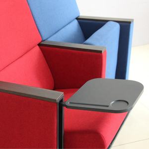 تصميم حاصل على براءة اختراع لكرسي سينما قابل للطي من القماش طراز LK-913 مع لوح كتابة - Product Image 6