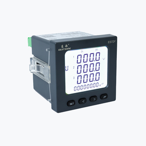 Medidor de Energí<span class=keywords><strong>a</strong></span> Multifuncional Trifásico de Cuatro Cables con Pantalla LCD y Comunicación RS485 ES72Y 2DI - Product Image 2