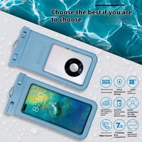 Coque de téléphone étanche pour iPhone 16 15 14 13 Pro Max IPX8 Cellphone Dry Bag Beach Cruise Ship Essentials
