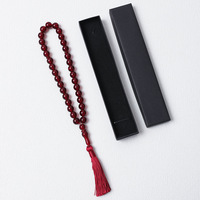 2025 Ramadan décoration cadeau 12MM chapelet musulman 33 perle Misbaha religieux cadeau boîte bijoux musulmans chapelet Bracelet