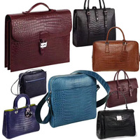 Haute Qualité Faux Crocodile En Cuir Synthétique En Cuir PU pour Dames Sac Couverture De Cahier