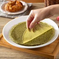 Frozen Quick-frozen Semi-finished Crepe/Pancake Skin 6-Inch Sweet Durian Mango Flavor Ready Eat Thawing Bag for Children Baking