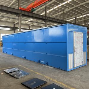 70m 3/D Wasserij Afvalwaterzuiveringsinstallatie Naar Argentinië Mbbr Riool Rioolwaterzuiveringsinstallatie Mbr Membraansysteem 1-500m3 Aangepast - Product Image 6