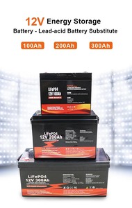 12V100Ah 200Ah 300Ah 400Ah 600Ah LiFePO4 <b>Battery</b> Lithium Ion <b>Battery</b> Solar Energy Storage Systems <b>Battery</b> - Product Image 4