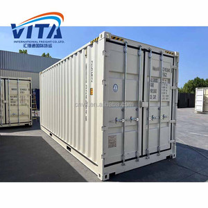 Conteneur 20HQ à ouverture latérale avec portes doubles, conteneur High Cube 20 pieds à porte latérale, directement de l'usine - Product Image 6