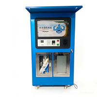 Distributeur d'eau intelligent commercial avec système RO, paiement par pièces/cartes/QR, acier thermolaqué, capacité 800G